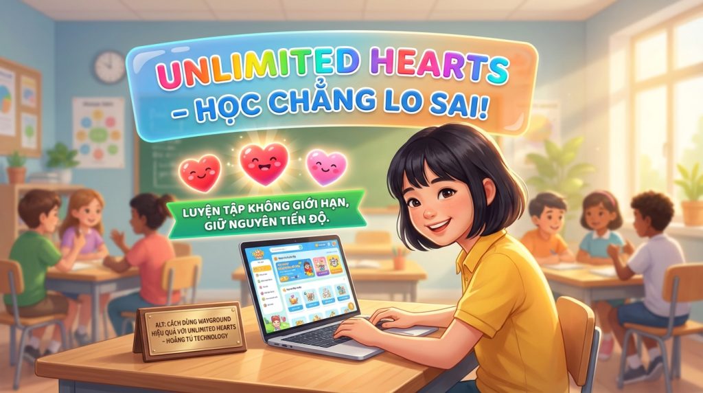 CÁCH DÙNG WAYGROUND HIỆU QUẢ VỚI UNLIMITED HEARTS – HOÀNG TÚ TECHNOLOGY