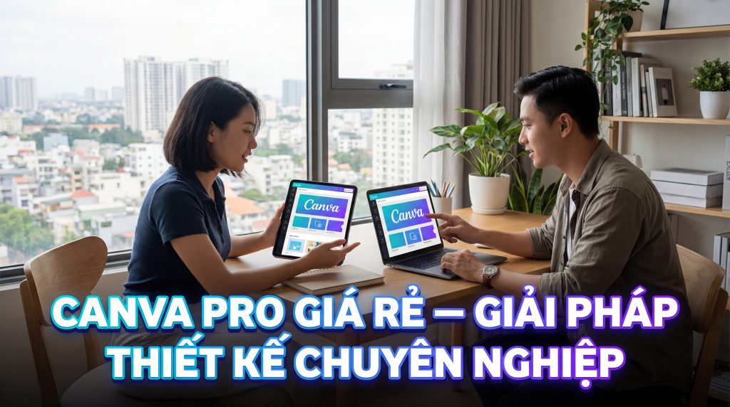 Mua Canva Pro Giá Rẻ uy tín tại Hoàng Tú Technology