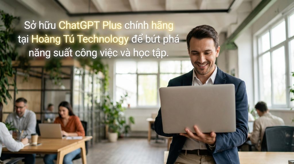 Làm việc hiệu quả hơn với ChatGPT Plus – Hoàng Tú Technology