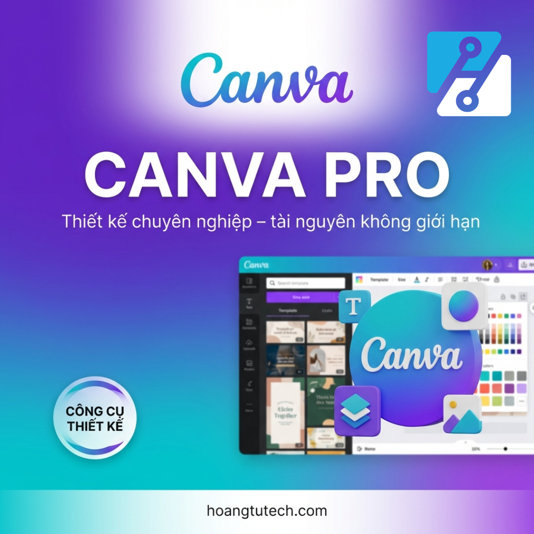 Canva Pro – Giải Pháp Thiết Kế Chuyên Nghiệp Không Giới Hạn