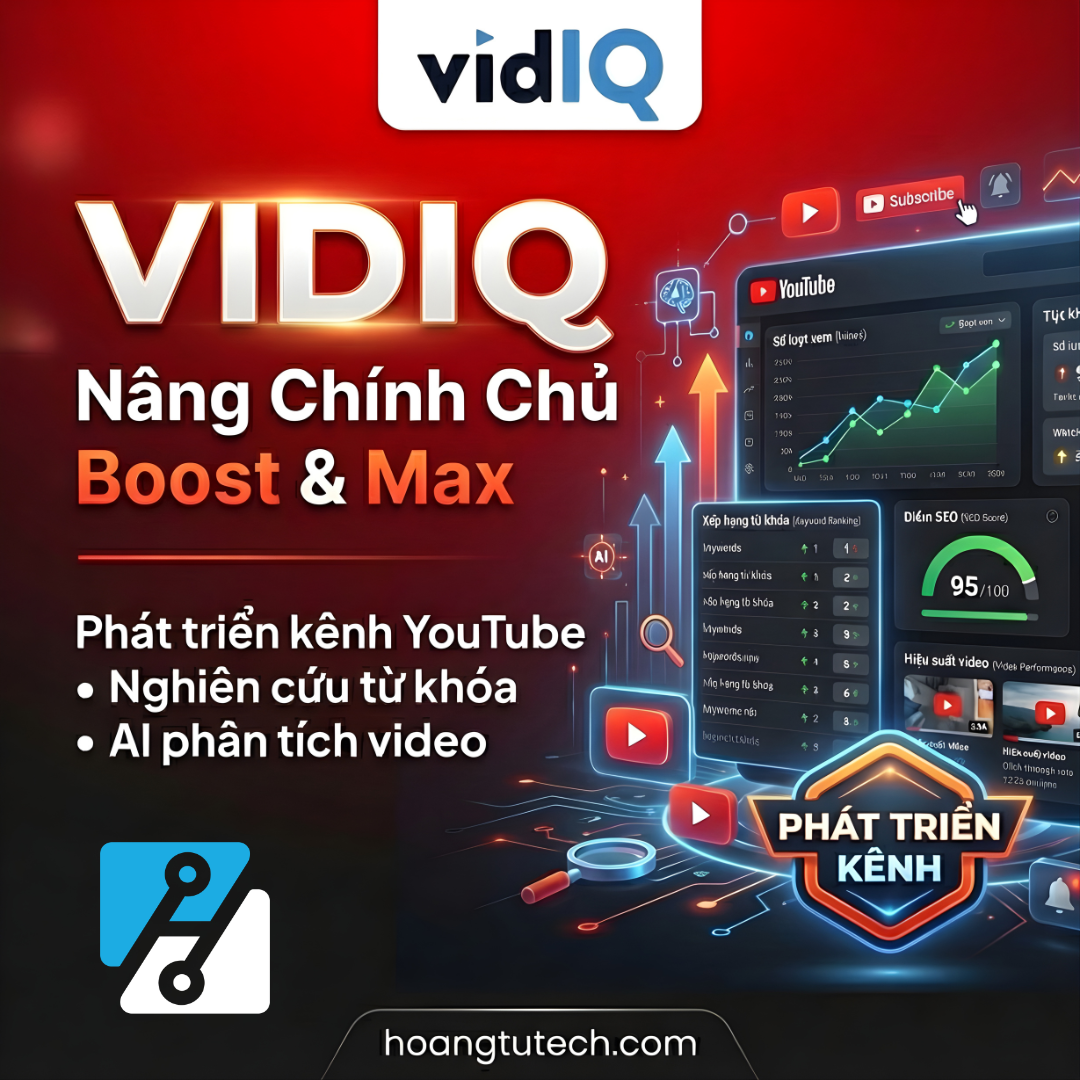 VidIQ – Công Cụ Phân Tích Và Tối Ưu SEO YouTube