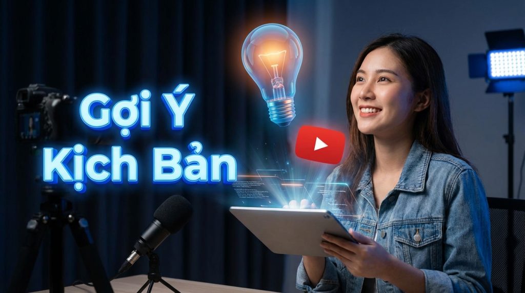 VidIQ AI tự động phân tích kênh và gợi ý kịch bản video mỗi ngày