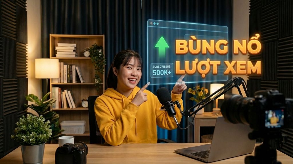 VidIQ YouTube tool giúp kênh bùng nổ lượt xem và đăng ký tự nhiên