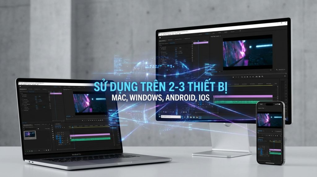 Tính năng sử dụng đa nền tảng linh hoạt của CapCut Pro