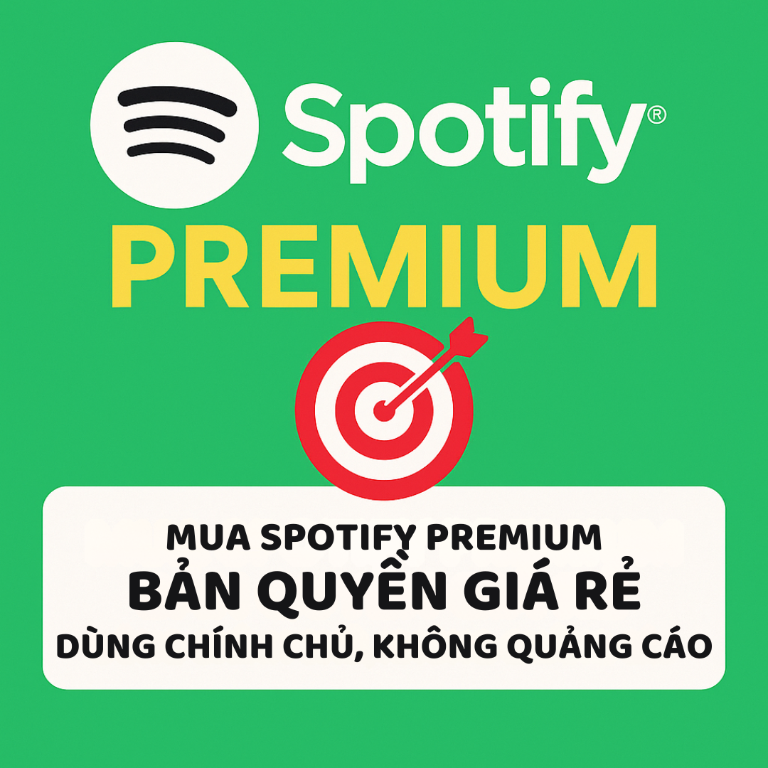 mua Spotify Premium giá rẻ - HoangTuTech