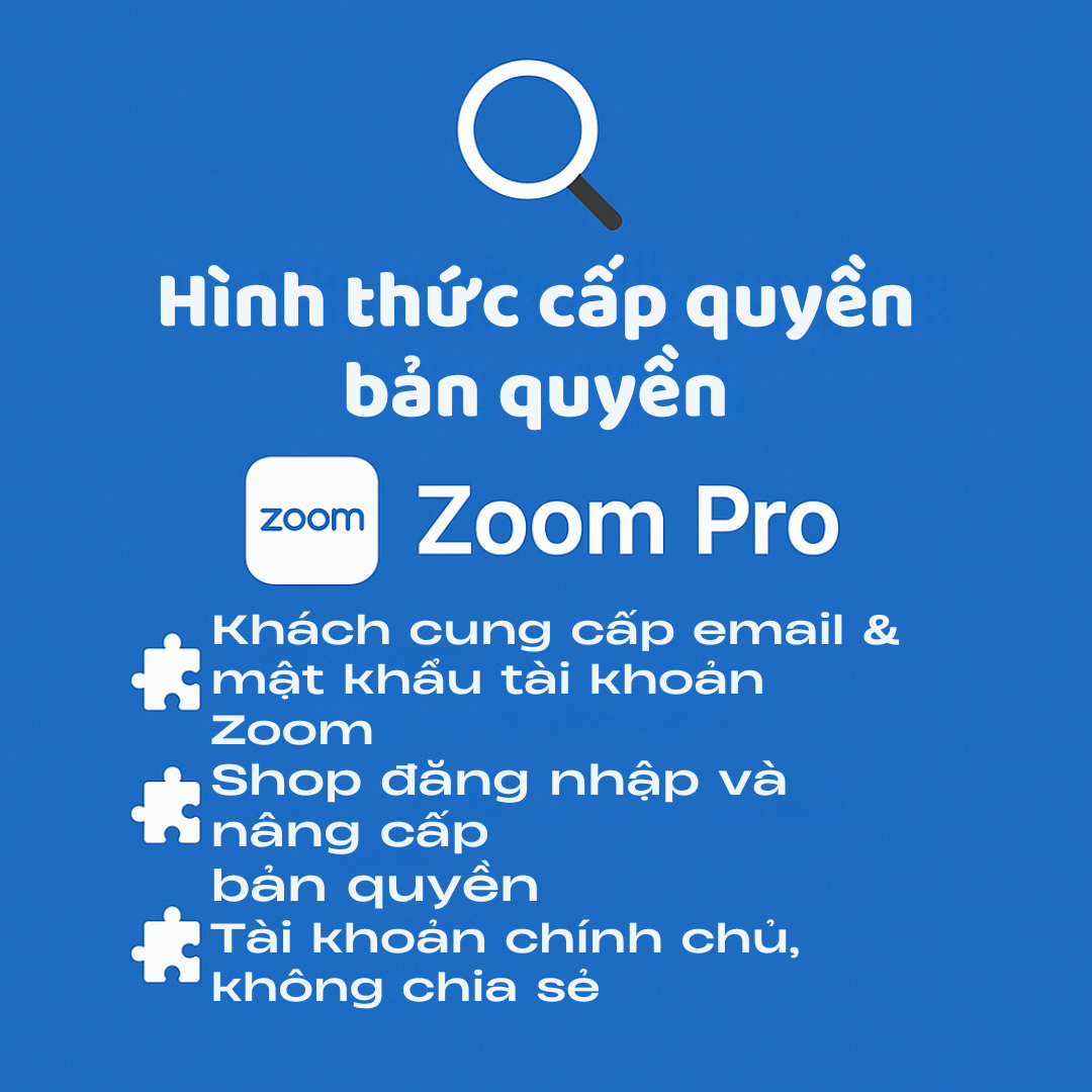 nâng cấp bản quyền Zoom Pro 