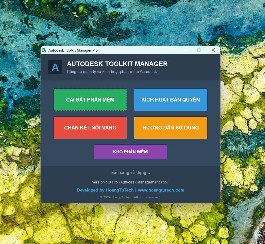 Hướng dẫn cài đặt AutoCAD 2007 bằng Autodesk Toolkit Manager Pro