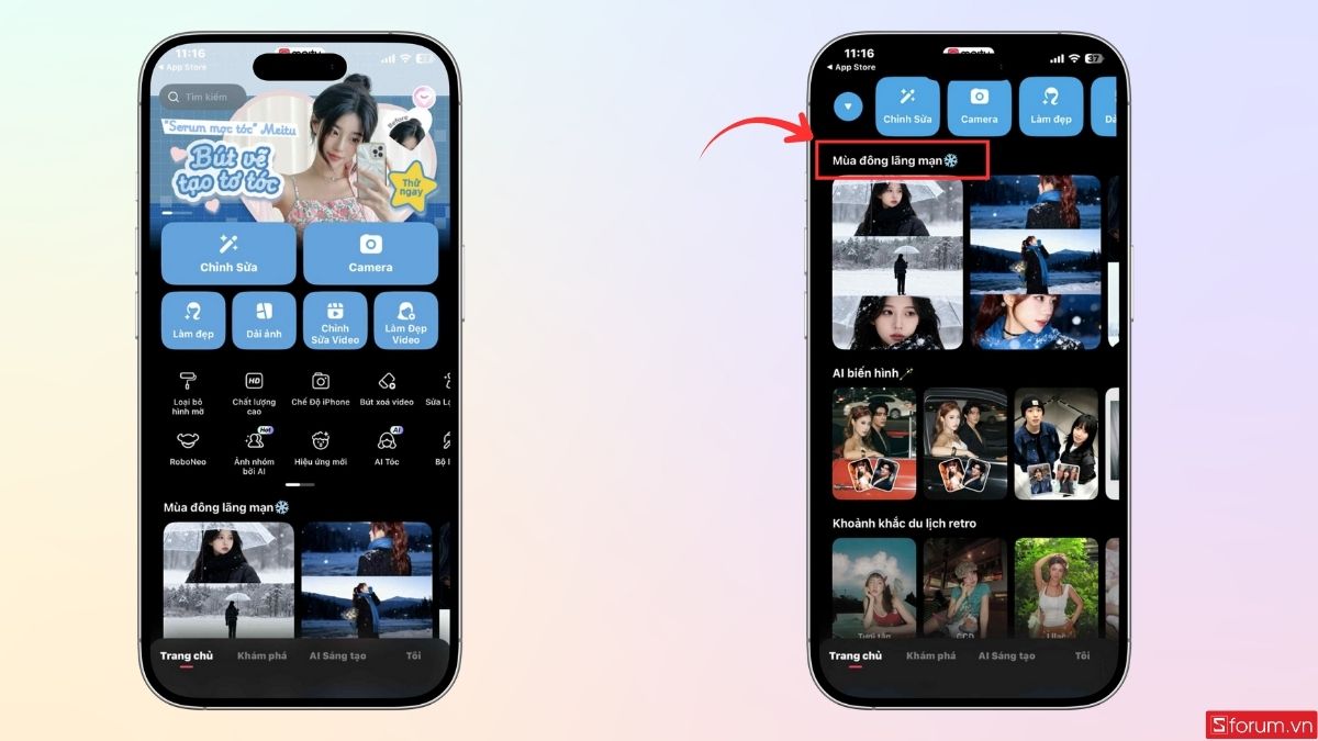 Bộ filter cao cấp Meitu SVIP