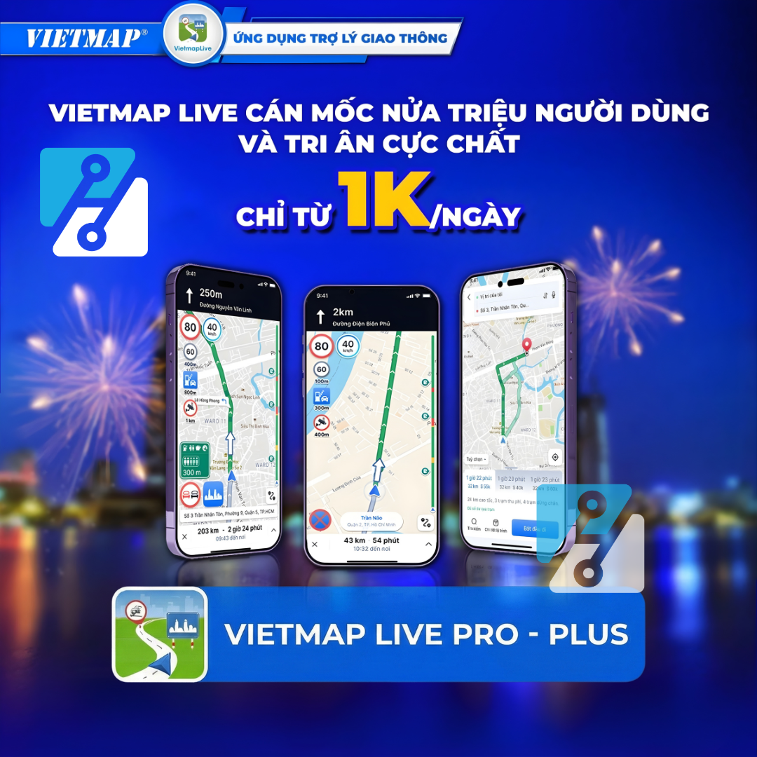 Vietmap Live – Bản Đồ Dẫn Đường Cảnh Báo Giao Thông