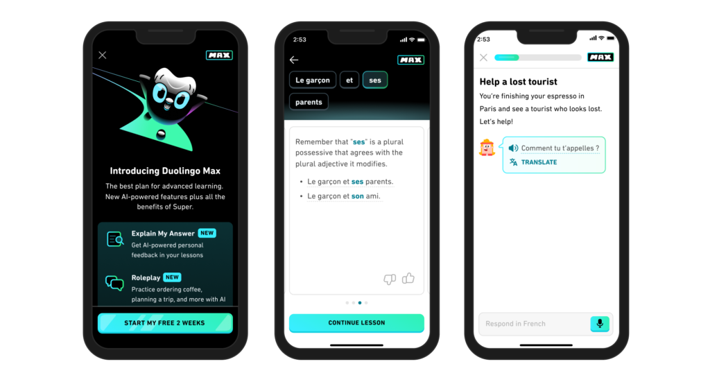 học ngoại ngữ với AI
