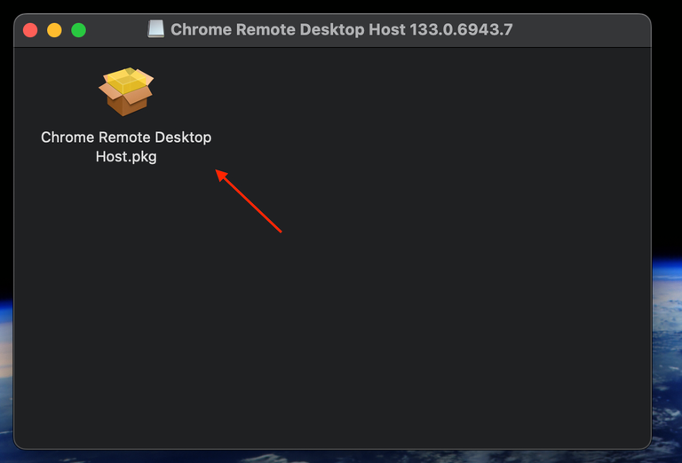 Welcome to the Chrome Remote Desktop Host Installer